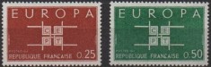 FRANTA 1963, EUROPA CEPT, serie neuzata, MNH foto