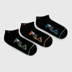 Fila sosete 3-pack barbati, culoarea negru, F2704