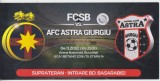 M5 - BILET ACCES PARCARE - FCSB STEAUA - ASTRA GIURGIU - 04 11 2018