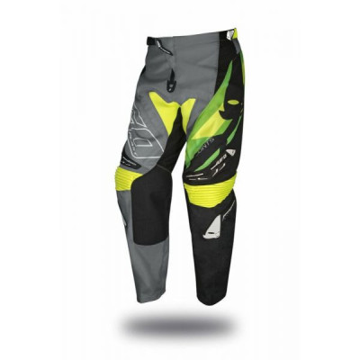 MBS Pantaloni motocross/enduro Ufo Plast Joints, gri/verde, 52, US=34, Cod Produs: PI04446E52 foto