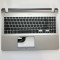 Carcasa superioara cu tastatura palmrest Laptop, Asus, X507, X507MA, X507LA, X507U, X507UA, X507UF, X507UB, 90NB0IW1-R31US0, 90NB0IW1-R31UA0, gri, lay