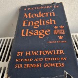 A dictionary of modern english usage - H. W. Fowler