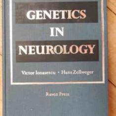 Genetics In Neurology - Victor Ionasescu Hans Zellweger ,526504