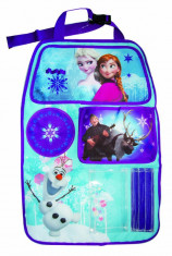 Organizator scaun auto Disney Frozen pentru spatarul scaunului din fata, 40 x 60 cm foto