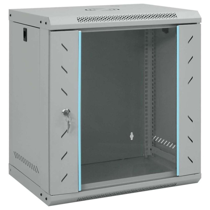 vidaXL Dulap de rețea cu depozitare Gri 53 x 45 x 60 cm Oțel 42017657