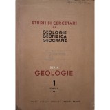 Al. Codarcea (red.) - Studii si cercetari de geologie, geofizica, geografie, vol. 1, tomul 10 - Geologie (Editia: 1965)