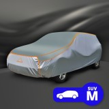 Prelata auto impermeabila anti-grindina pentru SUV, marimea M, 432 x 185 x 145 cm, Gri