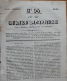 Curier romanesc, gazeta politica, comerciala si literara, nr. 94 din 1844