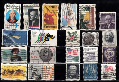 A7 T1 91 - Timbre foarte vechi - America foto