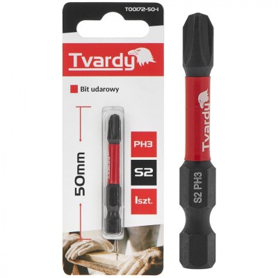 Bit de impact PH3, 50 mm S2, Tvardy T00172-50-1 foto