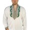 Bluza tip ie barbati RB 364, marime XL, alb/verde spring