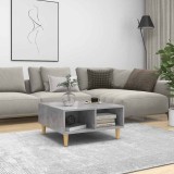 vidaXL Masă de cafea, gri beton, 60x60x30 cm, lemn prelucrat 805981