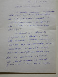 Autograf: Victor Iancu de la Alexandru Husar, Iasi, doua scrisori din 1960