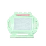 Tabla magnetica pentru desen flippy, pix, forma dreptunghi, dimensiuni 23x17 cm, dezvolta creativitatea, cu picioare suport, verde