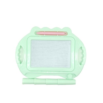 Tabla magnetica pentru desen flippy, pix, forma dreptunghi, dimensiuni 23x17 cm, dezvolta creativitatea, cu picioare suport, verde foto