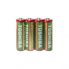 Set 4 baterii 1.5V AA R6, Toshiba foto