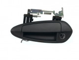 Maner usa exterior Fiat Punto Evo (199), 09.2009-, Punto Grande (199) 09.2005-02.2012, usa fata partea Stanga, negru / texturt, Aftermarket, Rapid