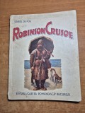 carte pentru copii - robinson crusoe - daniel de foe - din anul 1934