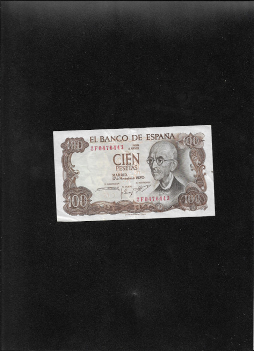 Spania 100 pesetas 1970 seria0476443