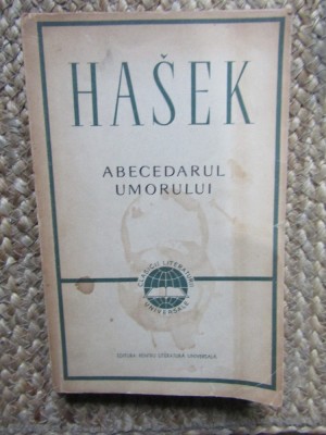 JAROSLAV HASEK - ABECEDARUL UMORULUI foto