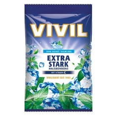 Bomboane Vivil Extra Stark cu Vitamina C fara zahar - 60 g