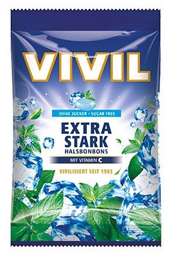 Bomboane Vivil Extra Stark cu Vitamina C fara zahar - 60 g