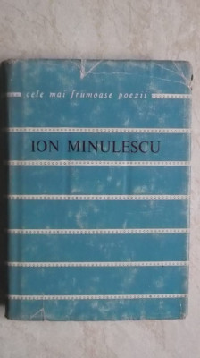 Ion Minulescu - Poezii. Colectia &amp;quot;Cele mai frumoase poezii&amp;quot; foto