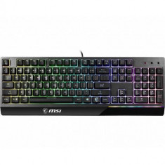 Tastatura Gaming MSI VIGOR GK30, iluminare RGB, USB (Negru)