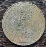 (A772) MONEDA DIN ARGINT FRANTA - 10 EURO 2018, 90 ANI MICKEY - BIARRITZ