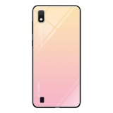 Husa SAMSUNG Galaxy A10 - Ombre Glass (Roz)