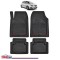 Covorașe Auto TeamCar&reg; Tip Tăviță Compatibile Seat Ibiza Mk4 (2008&ndash;2017) - Hatchback
