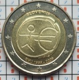 Slovenia 2 euro 2009 UNC - 10 Years of EMU - km 82 - E001, Europa