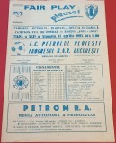 Program meci fotbal PETROLUL PLOIESTI-PROGRESUL BNR BUCURESTI (17.04.1983)