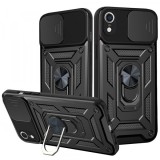 Husa pentru Apple iPhone XR, Techsuit, CamShield, Neagra