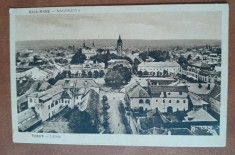 Carte postala, circulata, vedere din Baia Mare, 1930