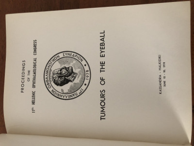 proceedings of the 11th hellenic ophthalmological congress - 1978 foto