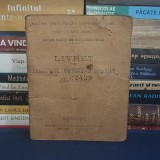 LIVRET DE EXERCITAREA PROFESIEI CA SALARIAT , BUCURESTI , 1930
