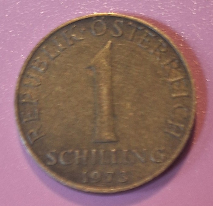 1 ȘILING (SCHILLING) 1973 * AUSTRIA