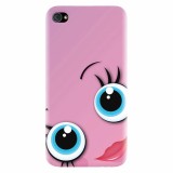 Husa silicon pentru Apple Iphone 4 / 4S, Girly Cute