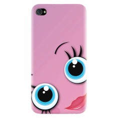 Husa silicon pentru Apple Iphone 4 / 4S, Girly Cute