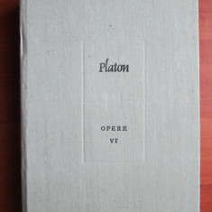 Platon - Opere volumul 6 (1989, usor uzata)