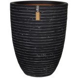 Ghiveci Antracit Capi Nature Row, 46x58cm, 75L, Plastic Reciclat, Interior/Exterior, Rezistent UV/Inghet