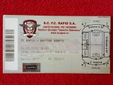 Invitatie meci fotbal RAPID BUCURESTI - SAHTIOR DONETK (04.09.2010)