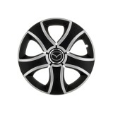 Set 4 Capace Roti 15 inchi (R15) Bis Gri-Negru, Compatibile Cu Mazda, Autohelix MSA