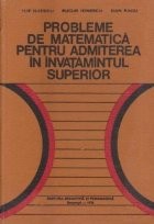 Probleme de matematica pentru admiterea in invatamantul superior foto