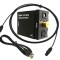 Adaptor audio Digital la Analog, Active, convertor SPDIF Toslink la RCA si Jack 3.5mm, alimentare 5v, negru