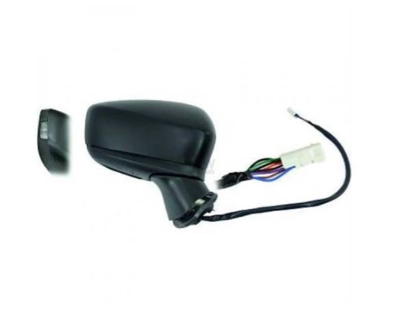Oglinda exterioara Mazda 6 (Gj), 11.2012-, partea Dreapta, culoare sticla crom , sticla convexa, cu carcasa grunduita, cu incalzire , ajustare electr