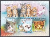 Sao Tome si Principe 2010 - Pisici, Bloc, Cota 10 EURO, MNH