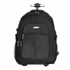 Rucsac tip troler Swift Lamonza, 54 x 34 cm, Negru foto