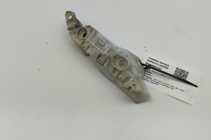 Suport bara de protecție dreapta față VW GOLF VII 5G1, BQ1, BE1, BE2 2018 OEM: 5G0807050A 30801347